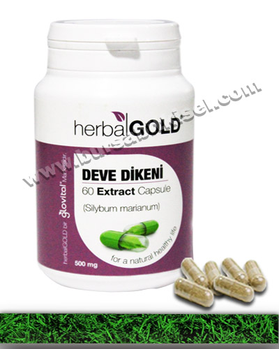 zzHerbalGold Deve dikeni Ekstrakt 60 Kapsül